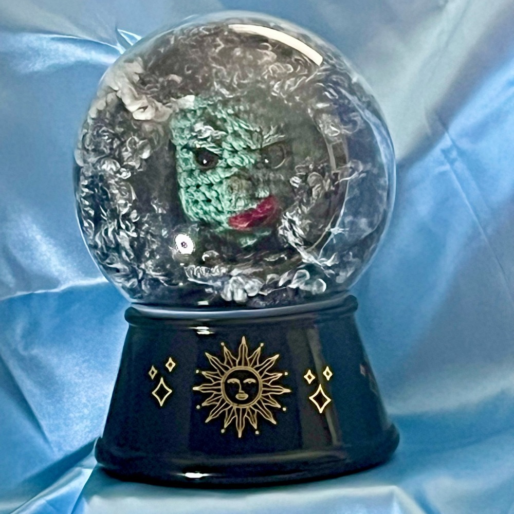 🔮 Crocheted witch head🔮